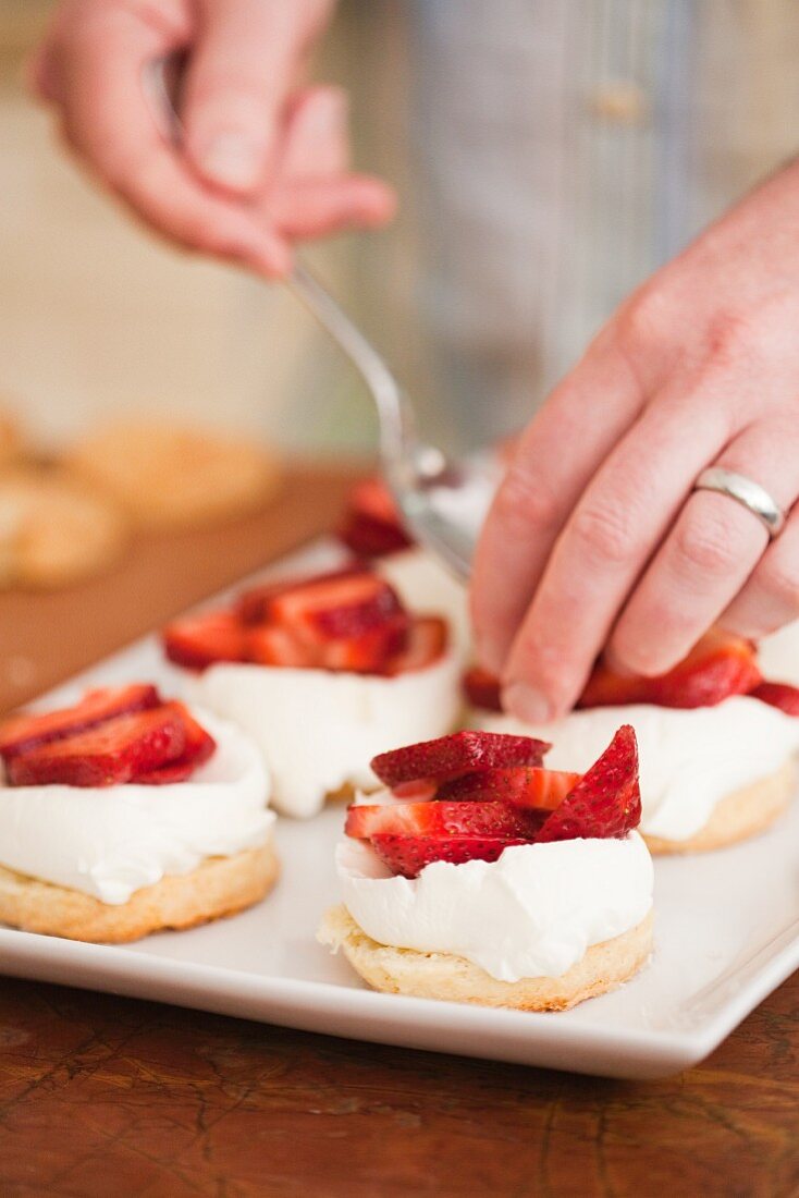 Strawberry Shortcake zubereiten