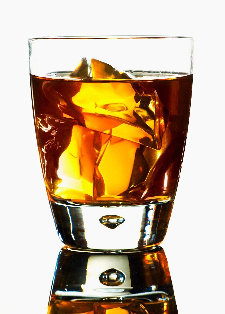 A Glass of Scotch on Ice
