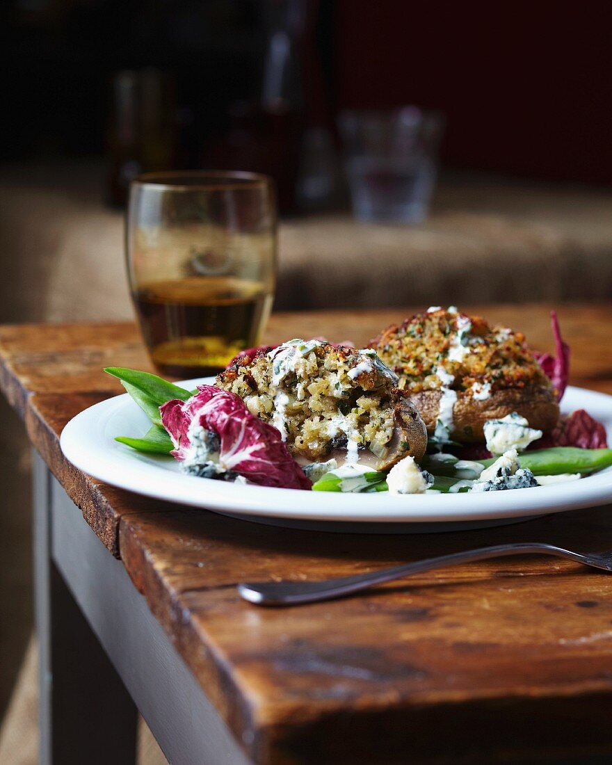 Stuffed mushrooms