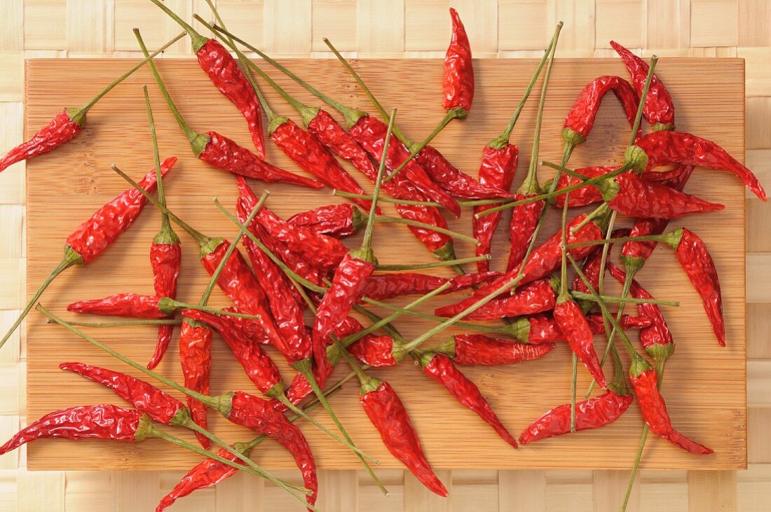 Dried chilli peppers