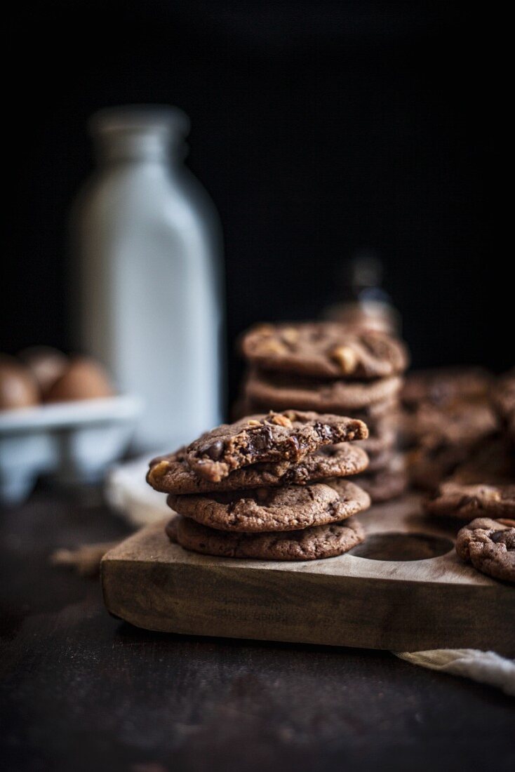 Chocolate Hazelnut Cookies