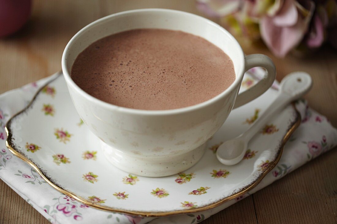 A cup of cocoa