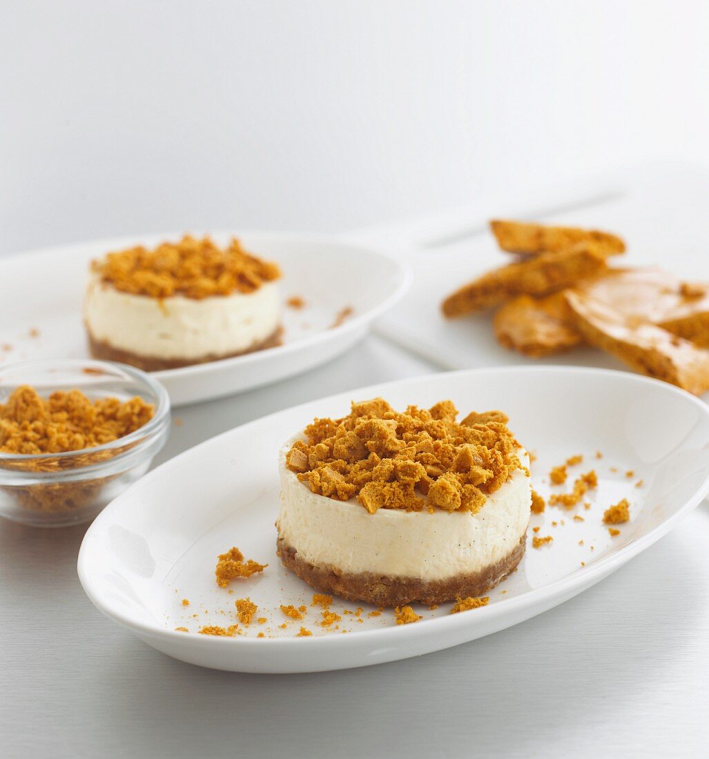 Little honeycomb cheese cakes (England)
