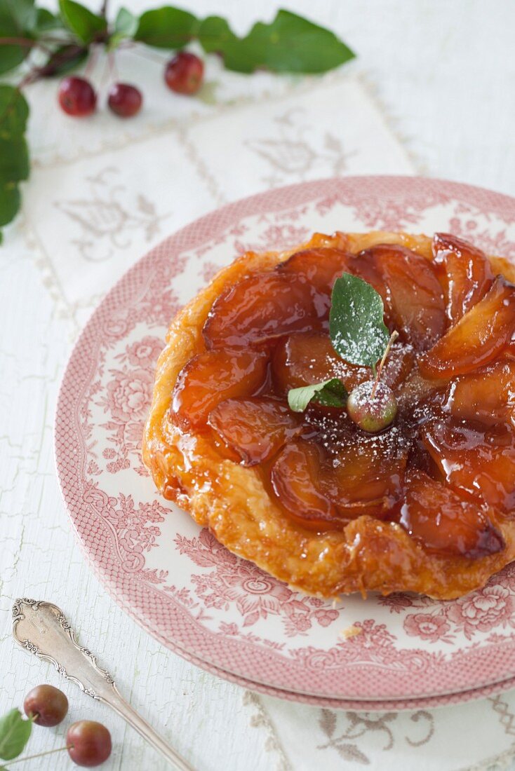 Tarte Tatin mit Äpfeln