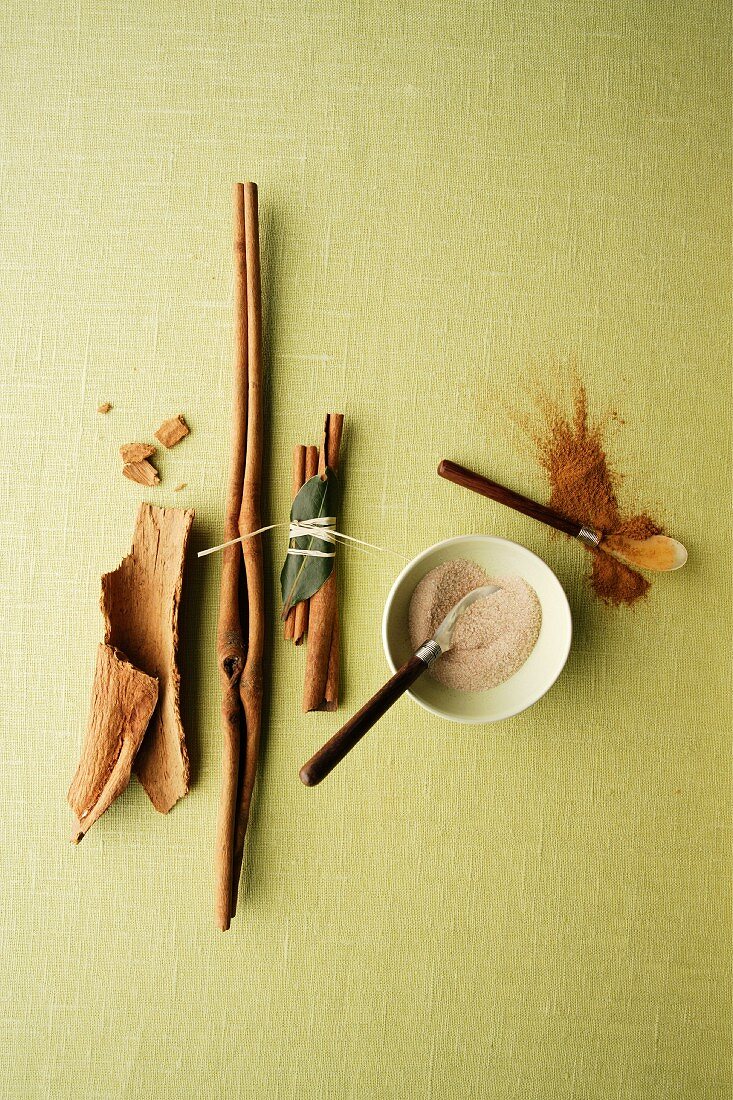 Cinnamon still life