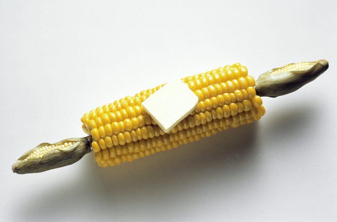 Corn on the Cob with a Pat of Butter