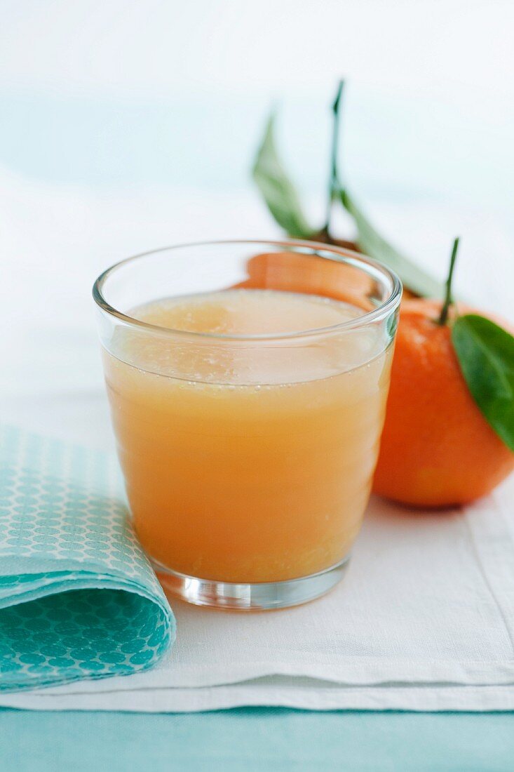 Satsuma and grapefruit drink