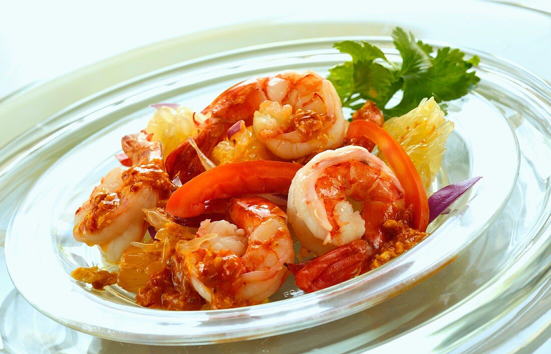 Shrimps Som Tam (Thailand)