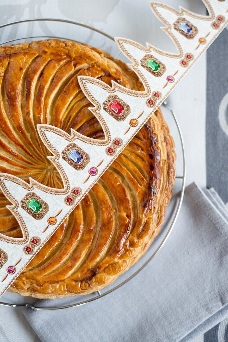 Galette De Rois (Dreikönigskuchen, Frankreich)