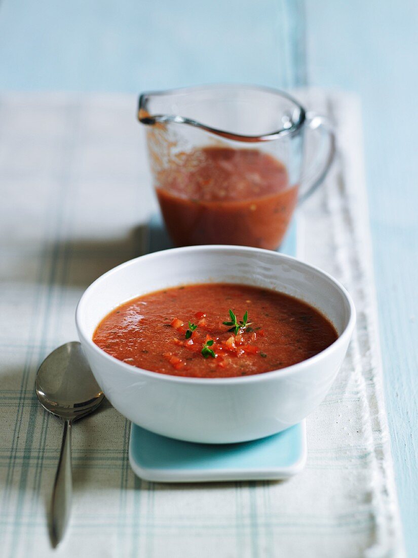 Gazpacho in Suppenschale