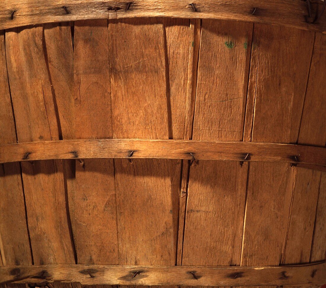 Wooden Basket, Close-Up