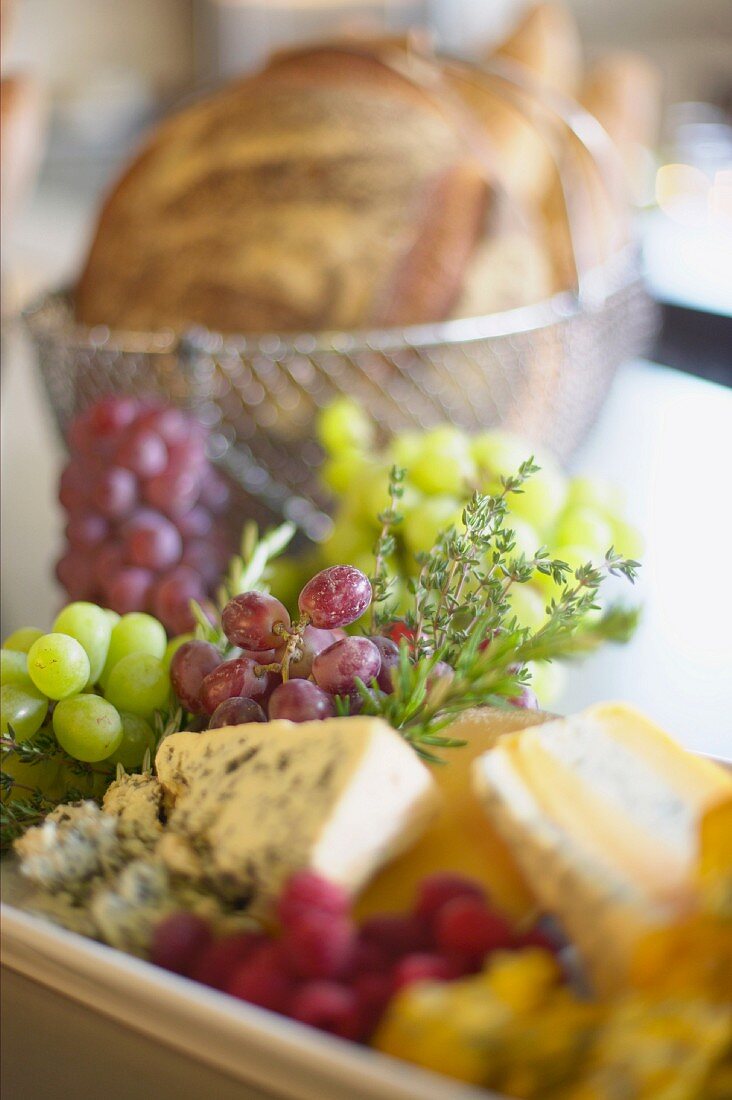 Fruit and Cheese Platter