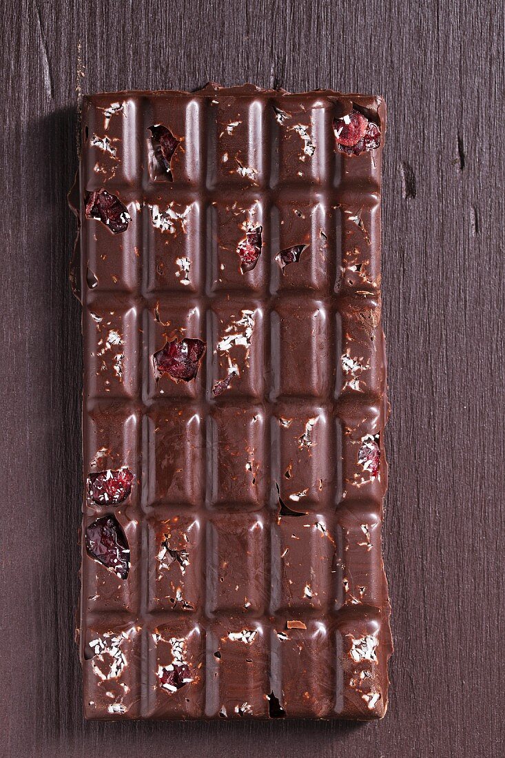 Cranberry-Kokos-Schokolade