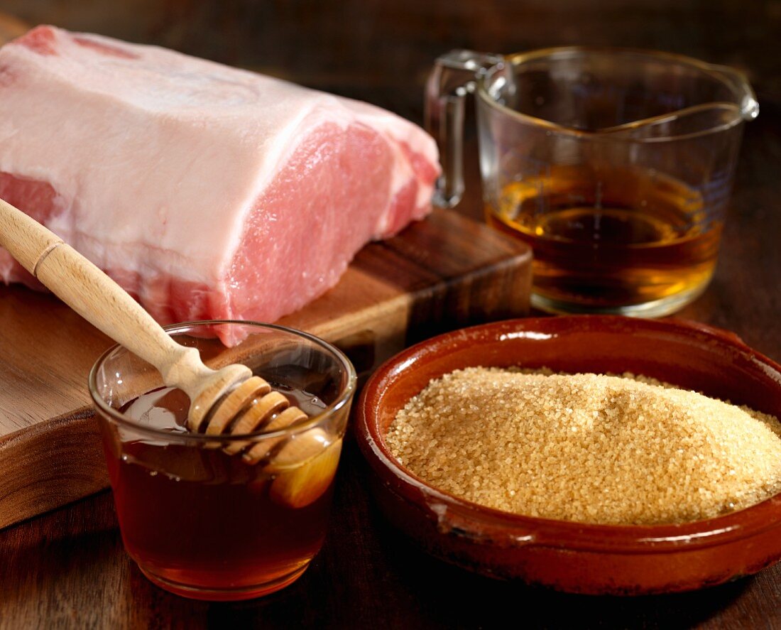 honey cured bacon ingredients
