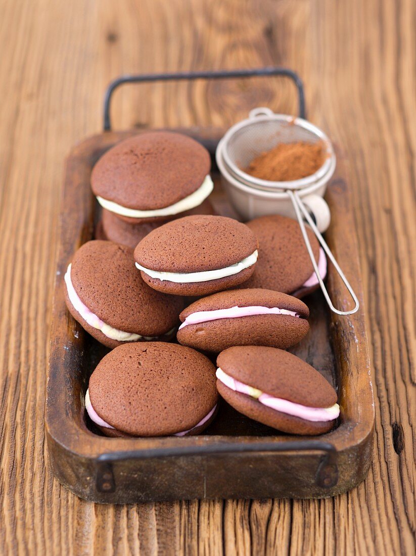 Whoopie Pies mit Marshmallow-Füllung