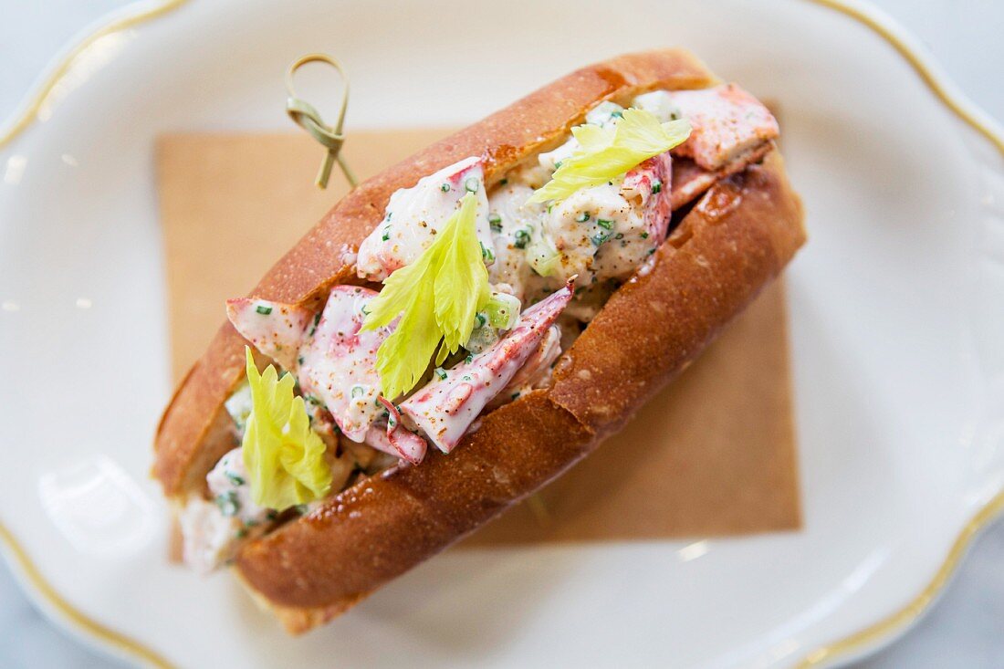 Lobster Roll (Sandwich mit Hummer, USA)