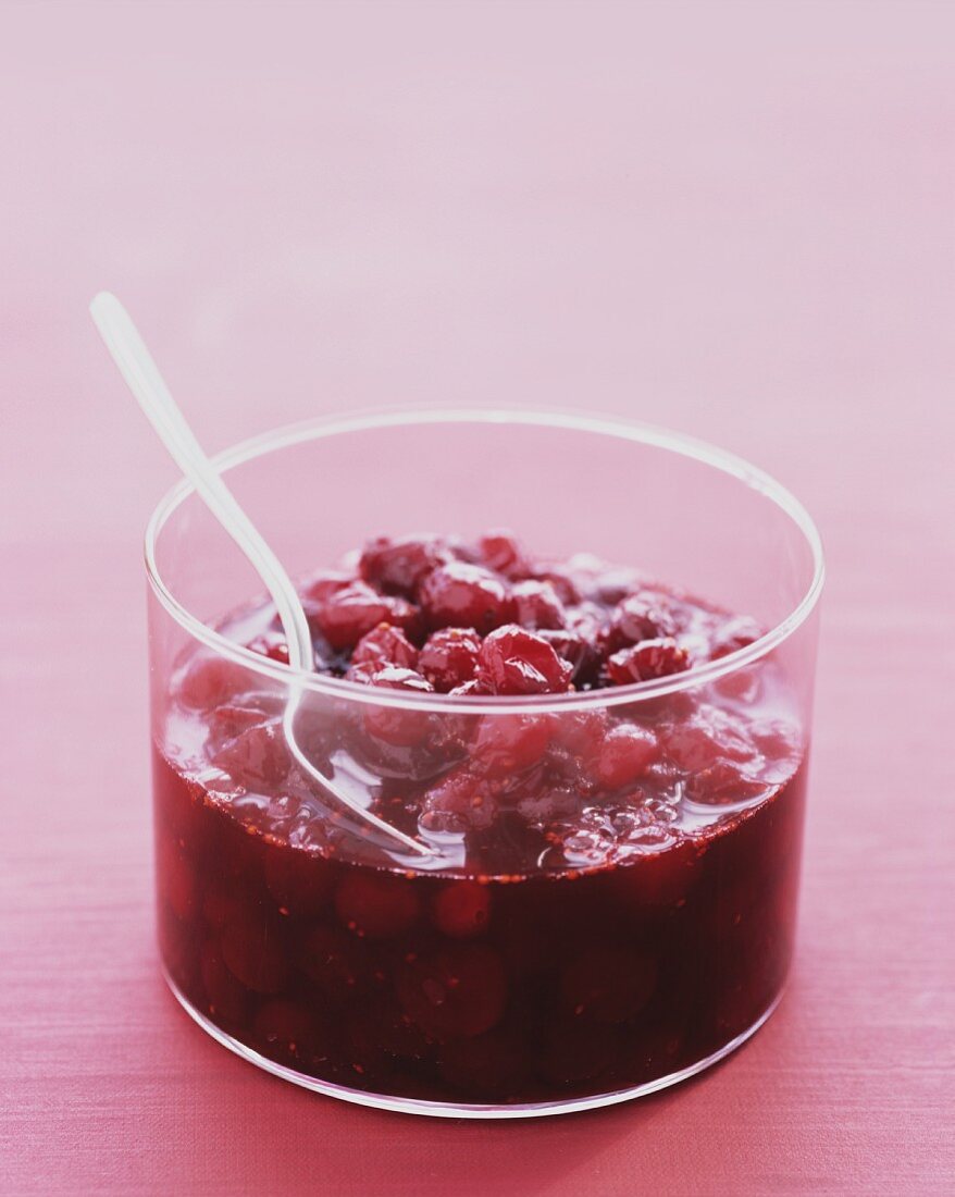 Quick cranberry sauce