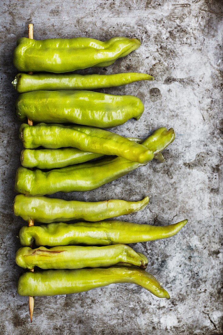 Green peppers