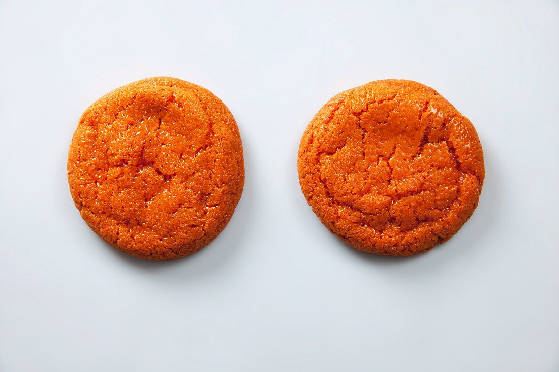 Orange biscuits