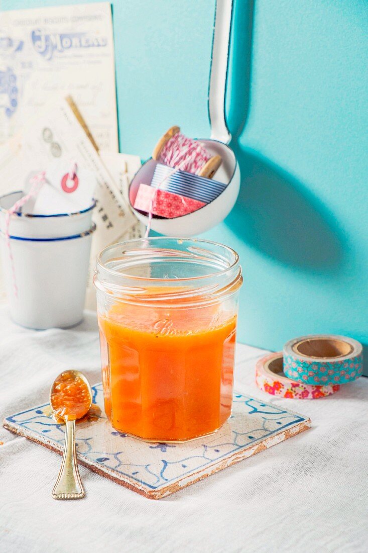 Pumpkin and grapefruit jam