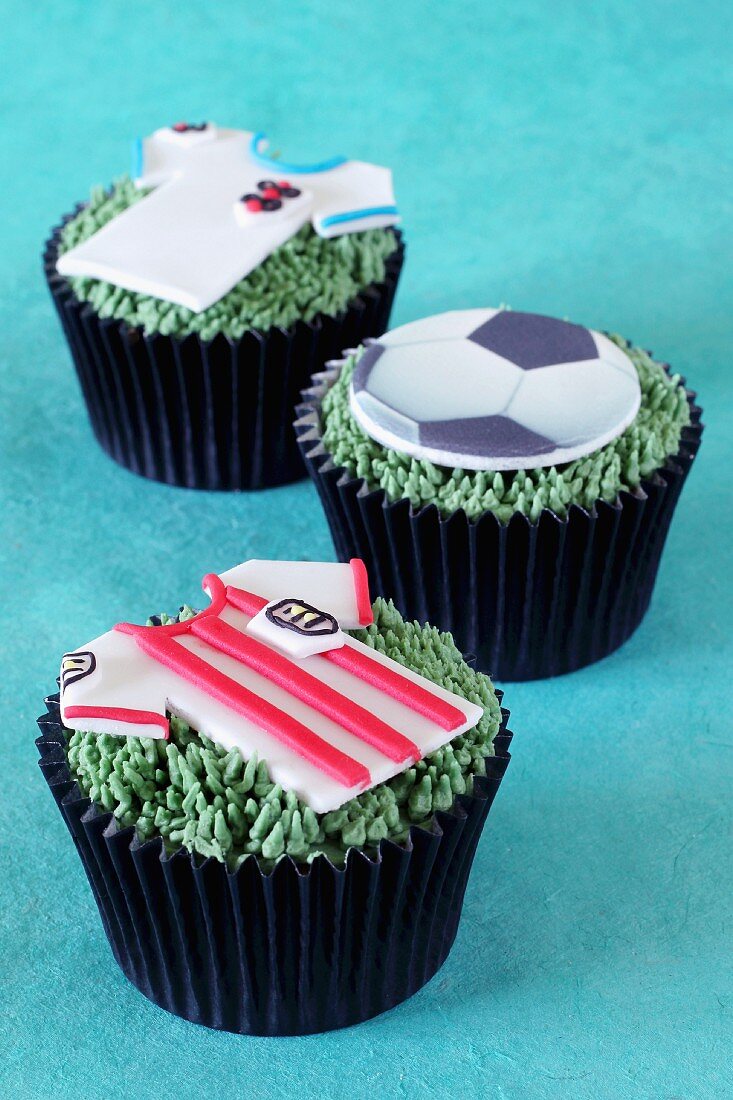 World Cup cupcakes