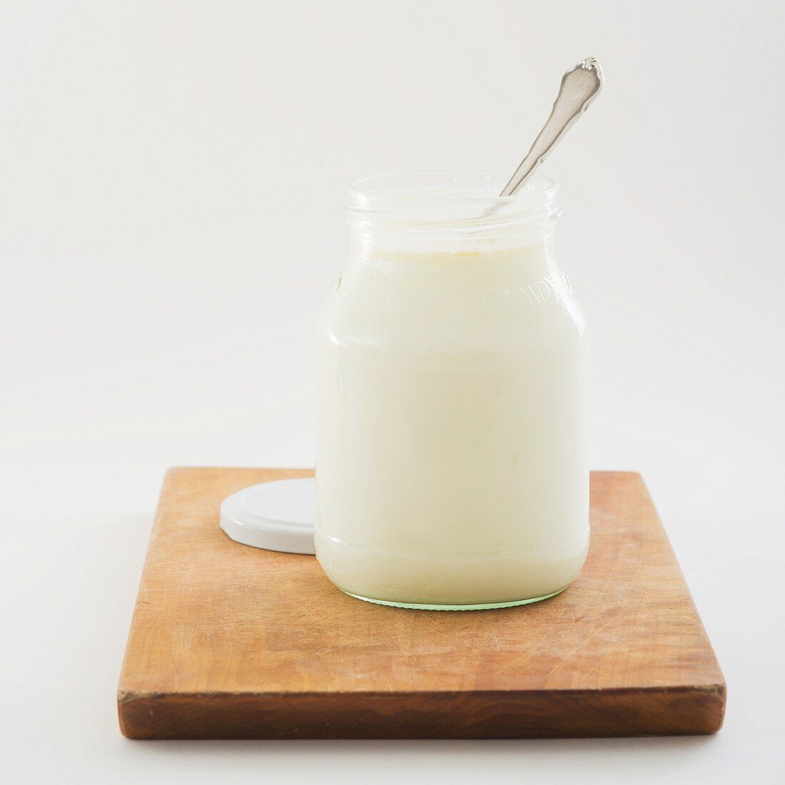 Yoghurt in a jar