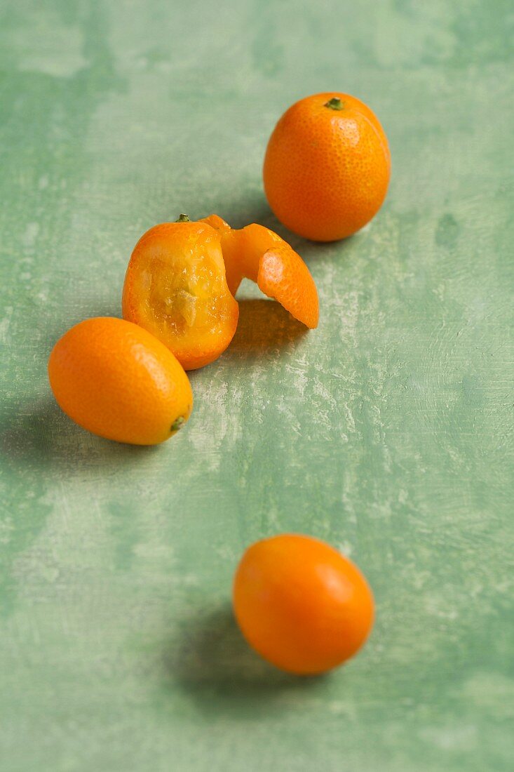Several kumquats