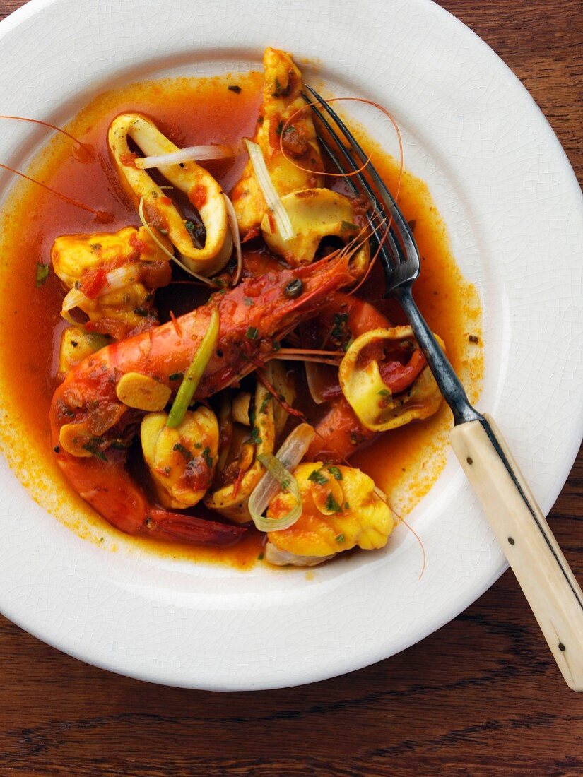 Brodetto (fish stew, Italy)