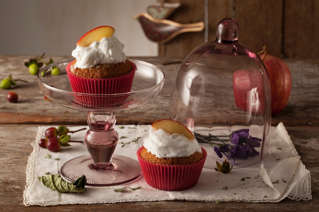 Apfel-Cup Cakes