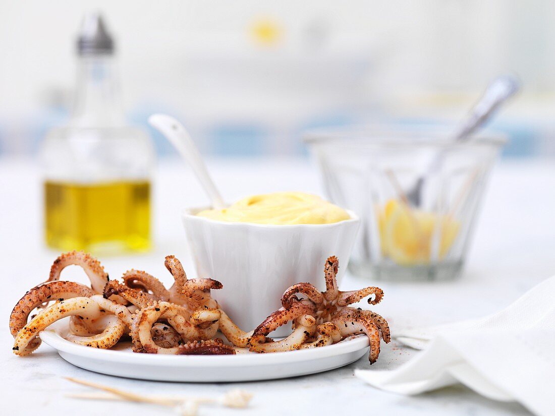 Calamari mit Aioli