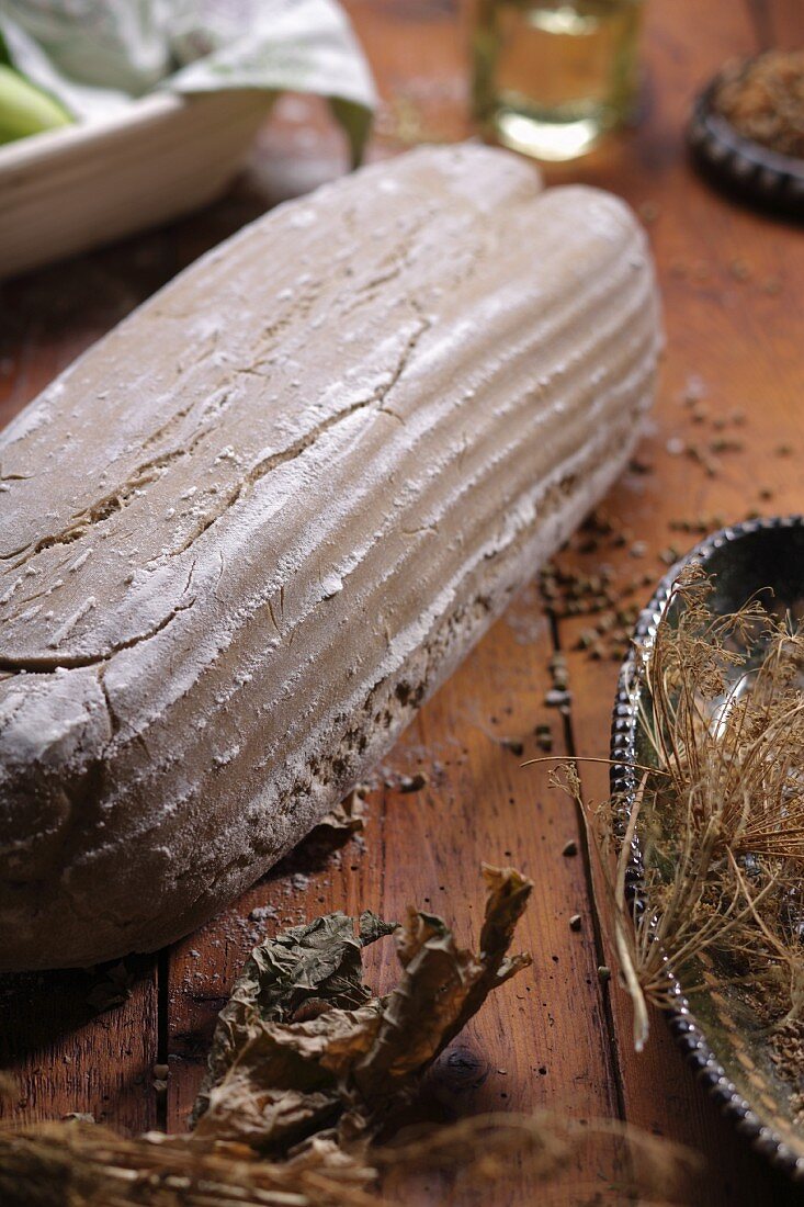 Rustic sourdough bread