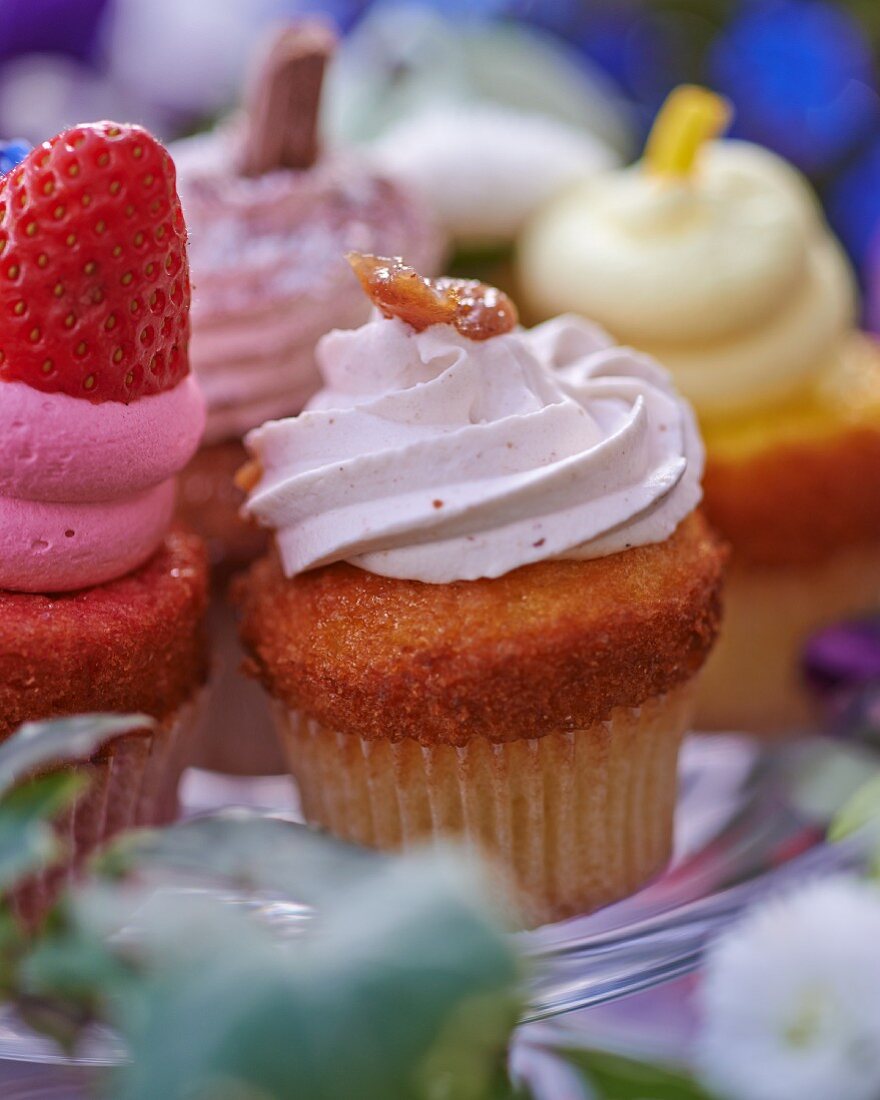 Various cupcakes (close-up)