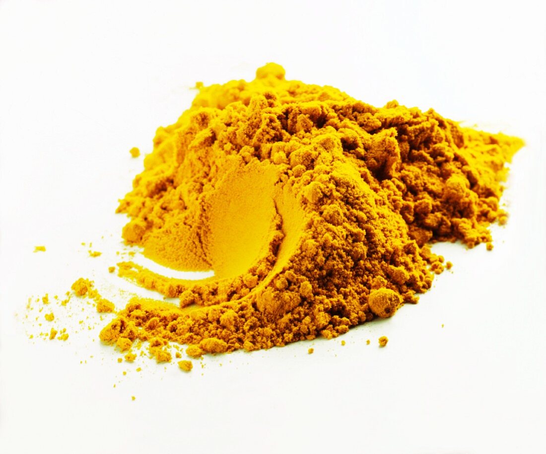 A pile of curry powder