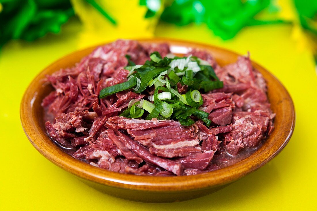 Carne seca (dried meat, Brazil)