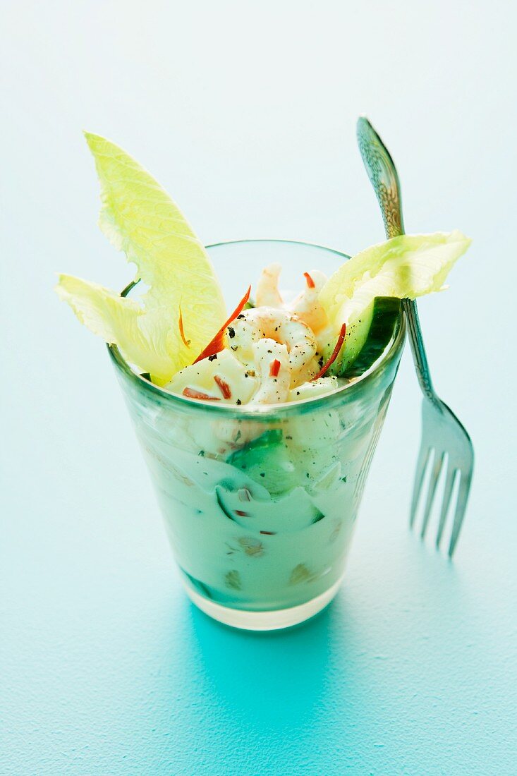 A Thai shrimp cocktail