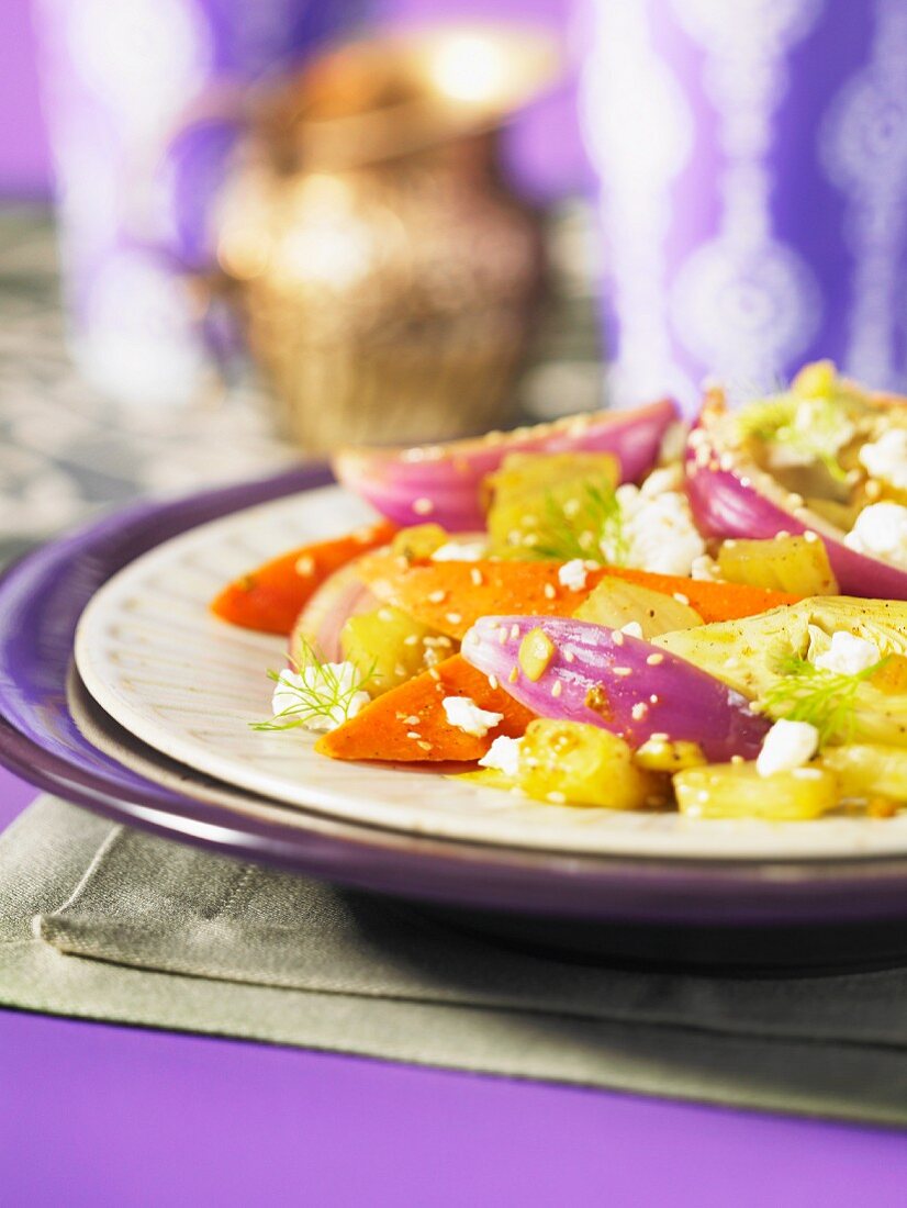 Fenchel-Kartoffel-Tajine