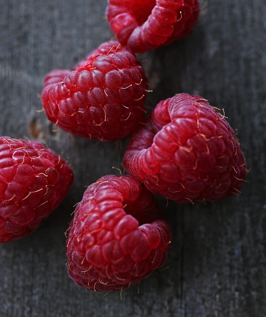 Frische Himbeeren