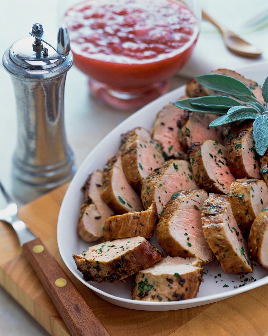 Schweinefilet mit Salbei