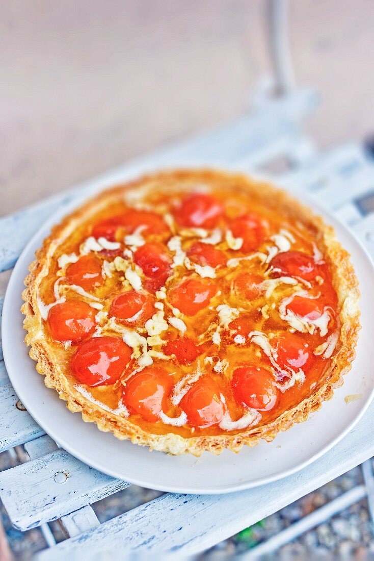 Apricot tart