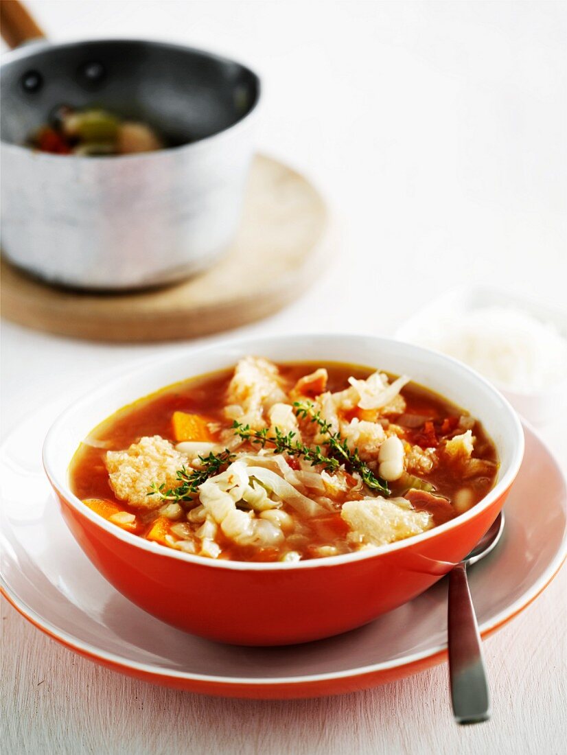 Ribollita (bread soup, Tuscany)