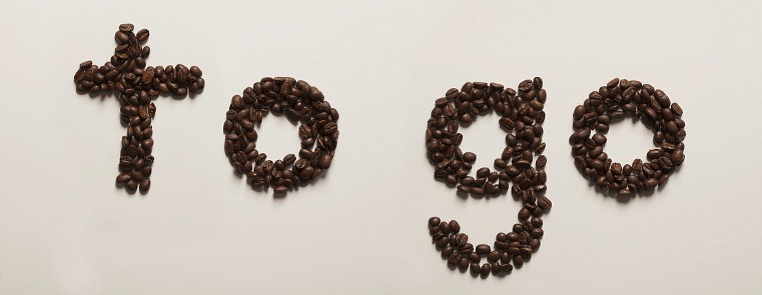 Coffee beans 'to go'