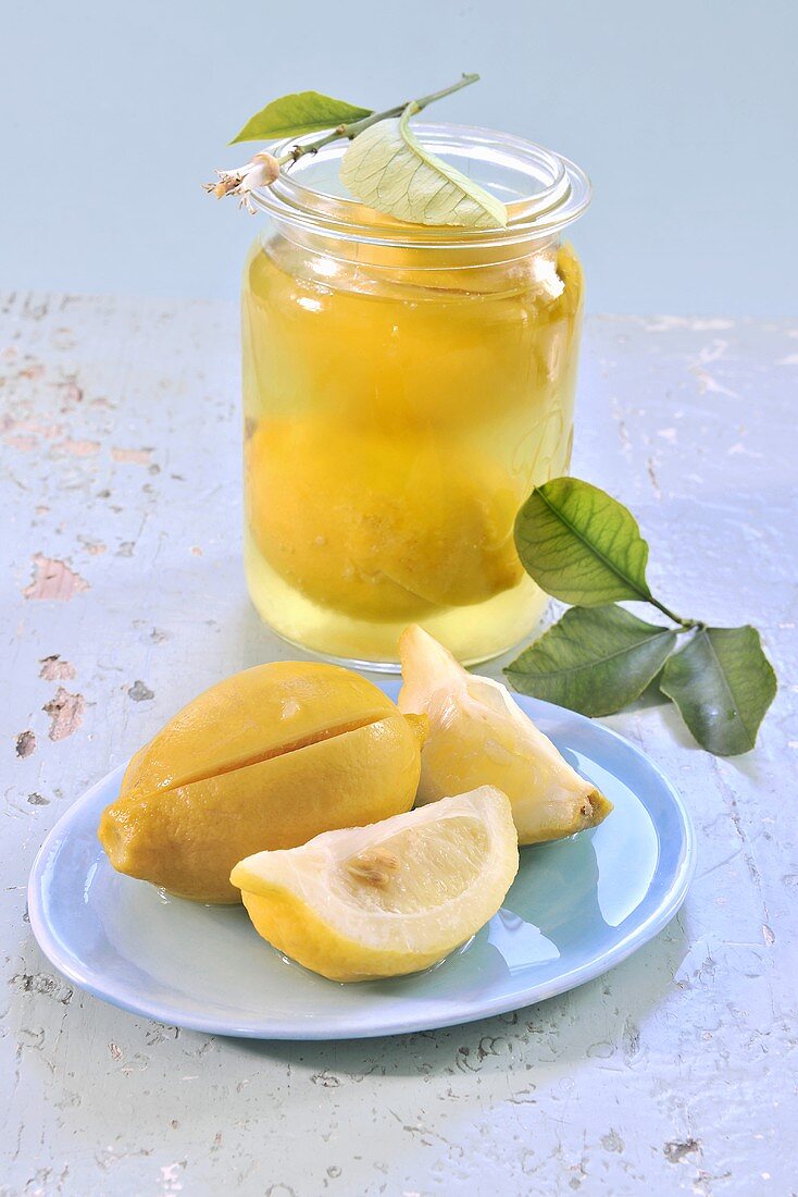 Pickled lemons (Morocco)