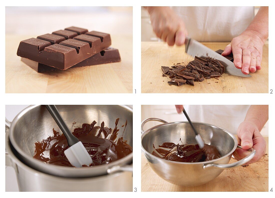 Schokolade schmelzen