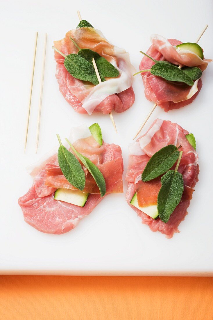 Saltimbocca (ready for frying)