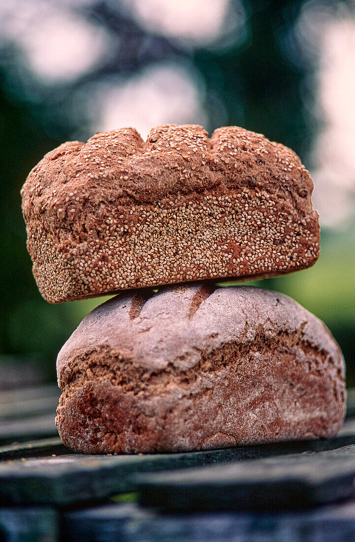 Zwei frische irische Brote
