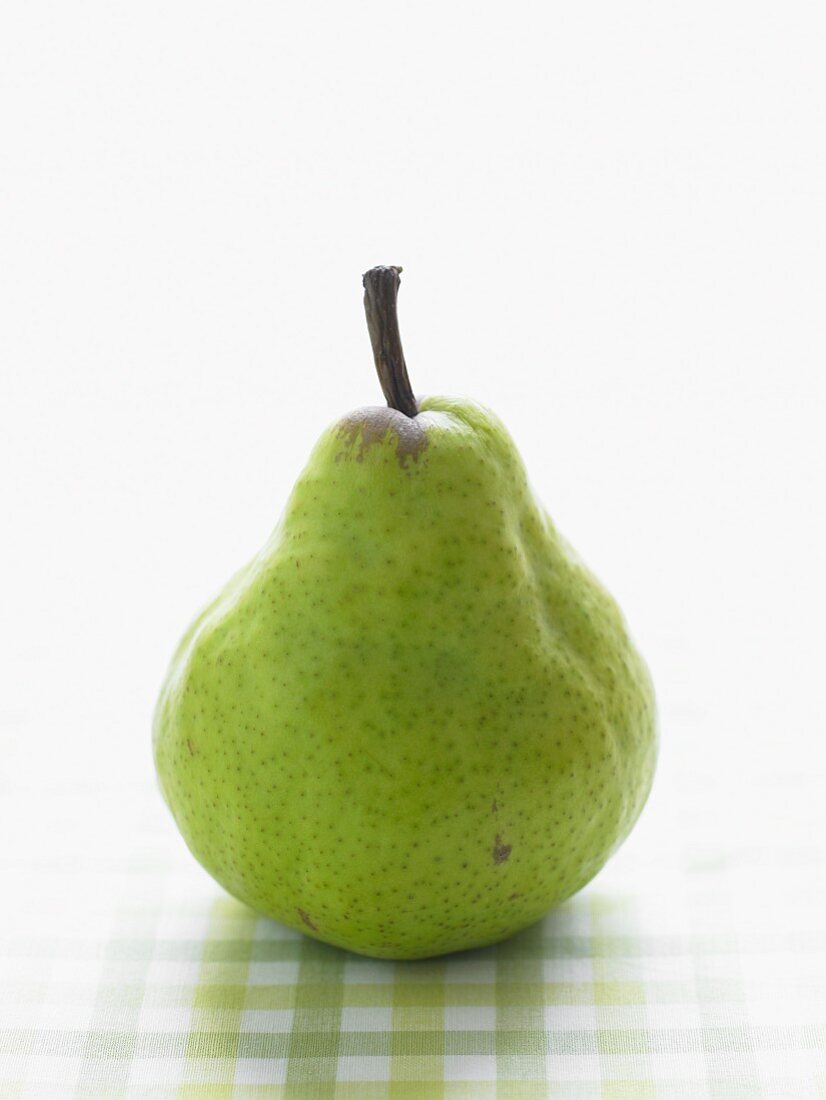 One Green Anjou Pear