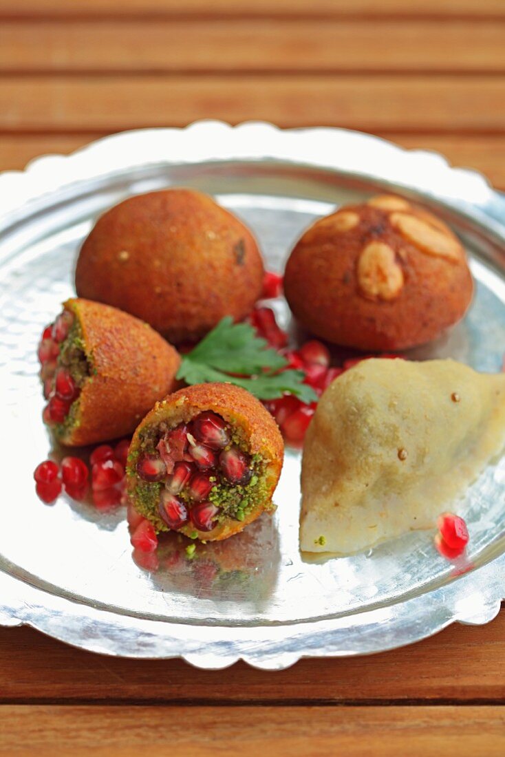 Icli Kofte (Turkish stuffed bulgur dumplings)