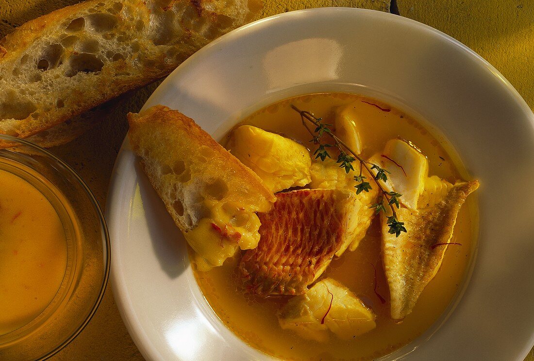 Bouillabaisse (klassische Fischsuppe)