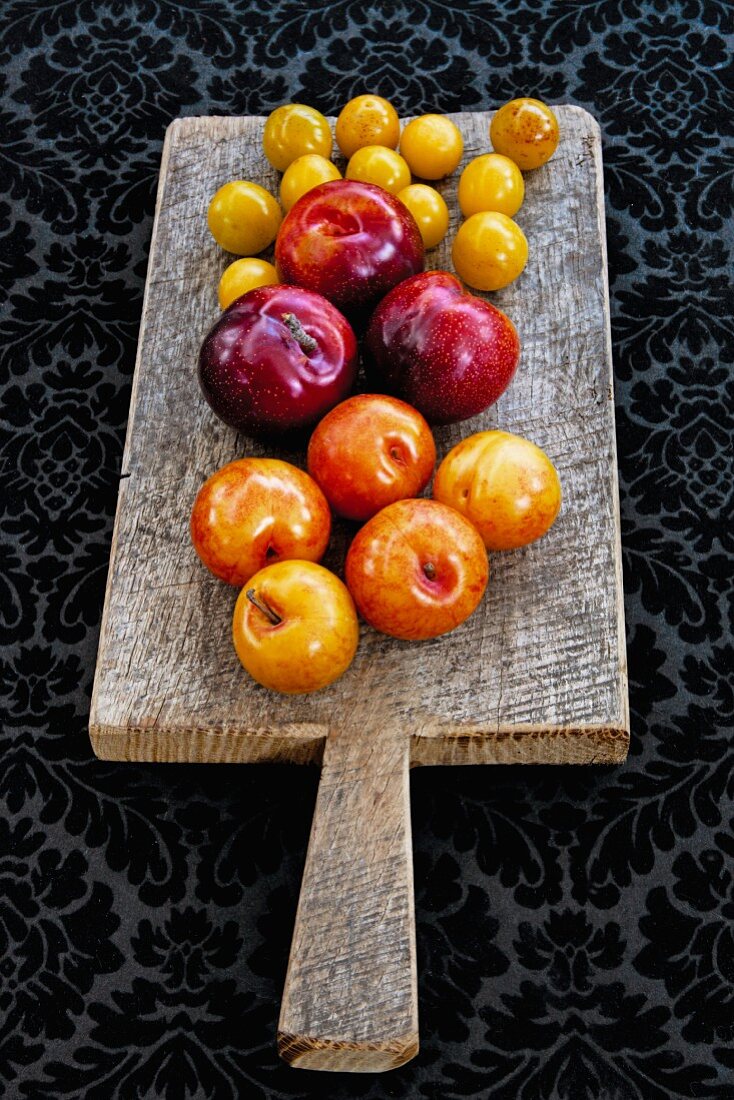Plums and mirabelles