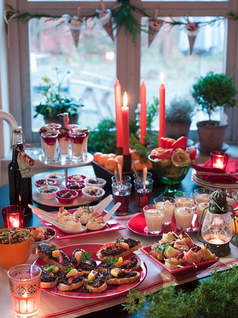 A Swedish Christmas buffet